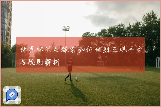 世界杯买足球前如何识别正规平台与规则解析