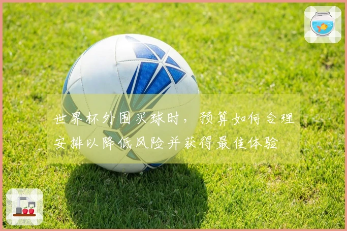 世界杯外围买球时，预算如何合理安排以降低风险并获得最佳体验