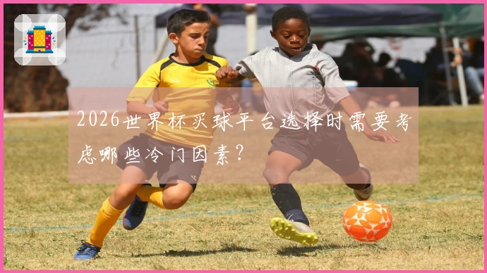 2026世界杯买球平台选择时需要考虑哪些冷门因素？